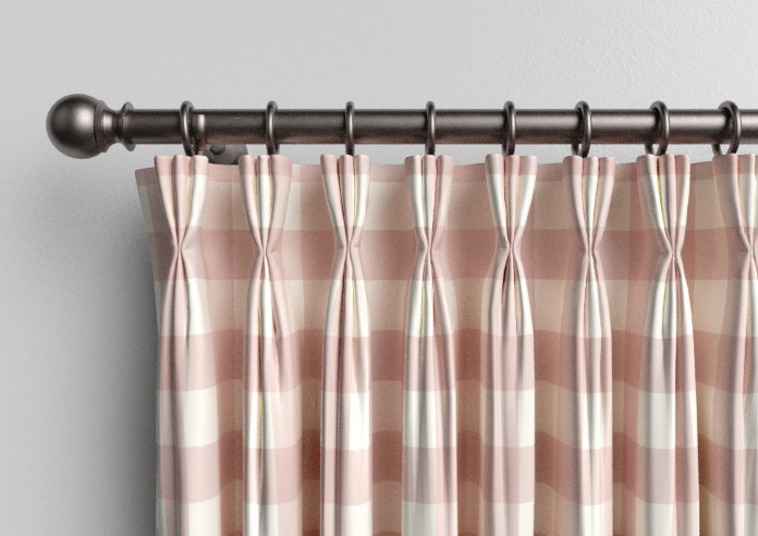 Gingham, Rosies Pink - Made to Measure Curtains - Image 11